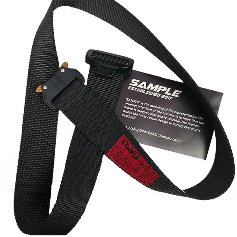 

A variety of functions belt Nylon Belt Man/Woman's Military training belt Leisure Canvas student belt