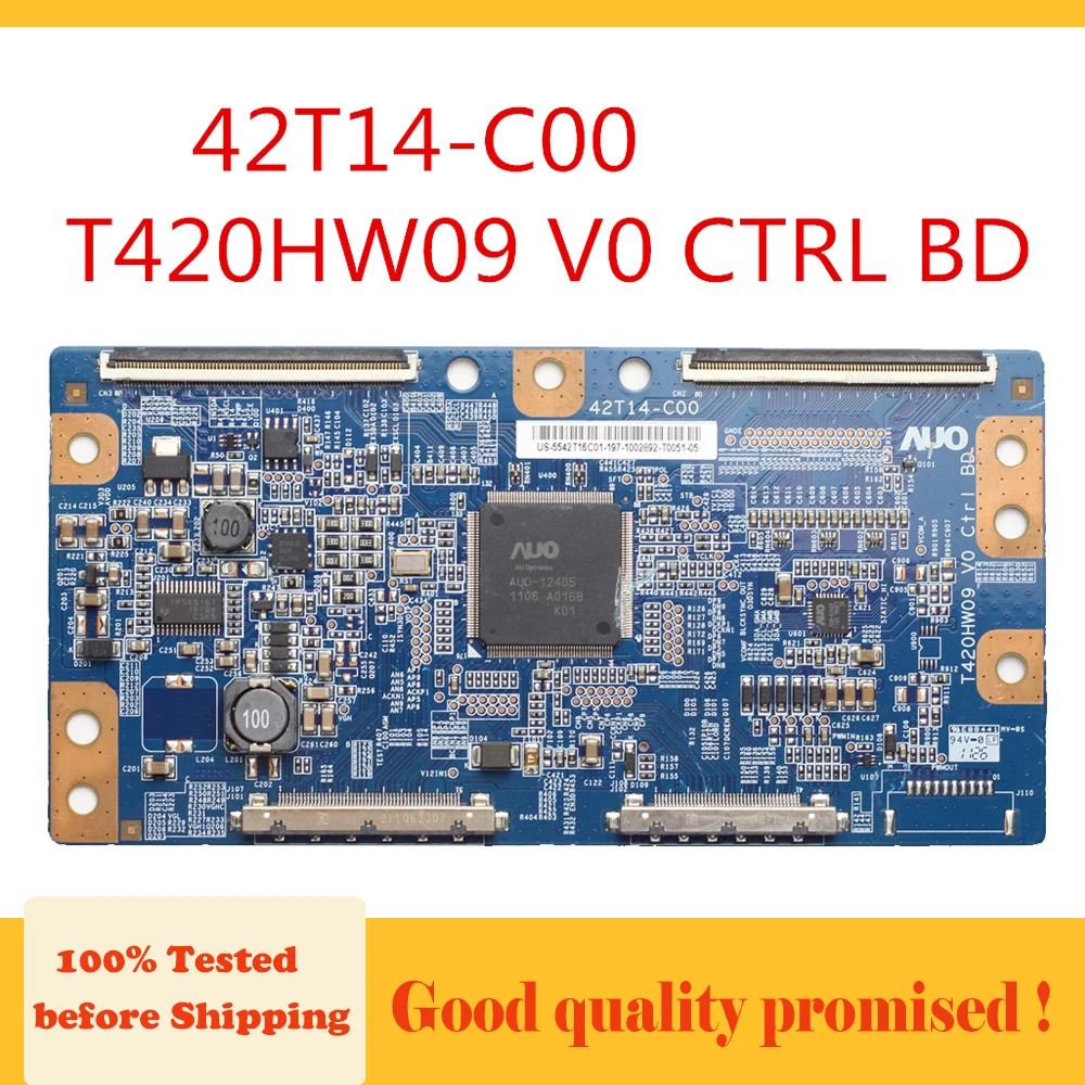 Плата Tcon T420HW09 V0 CTRL BD 42T14 C00 Logic Boar плата ЖК для телевизора профессиональная