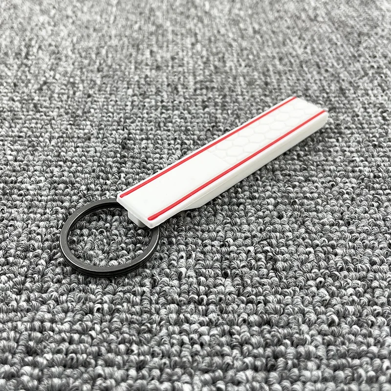 GTI Label Streifen Form WEICHE GUMMI SCHLÜSSELANHÄNGER Für Volkswagen GTI  GLI POLO Tiguan Passat B5 B6 Golf 6 MK5 MK6 keychain - AliExpress