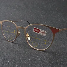 Наружные солнцезащитные фотохромные очки для чтения мужские прогрессивные мульти фокус обесцвечивание Пресбиопия дальнозоркость круглые очки NX