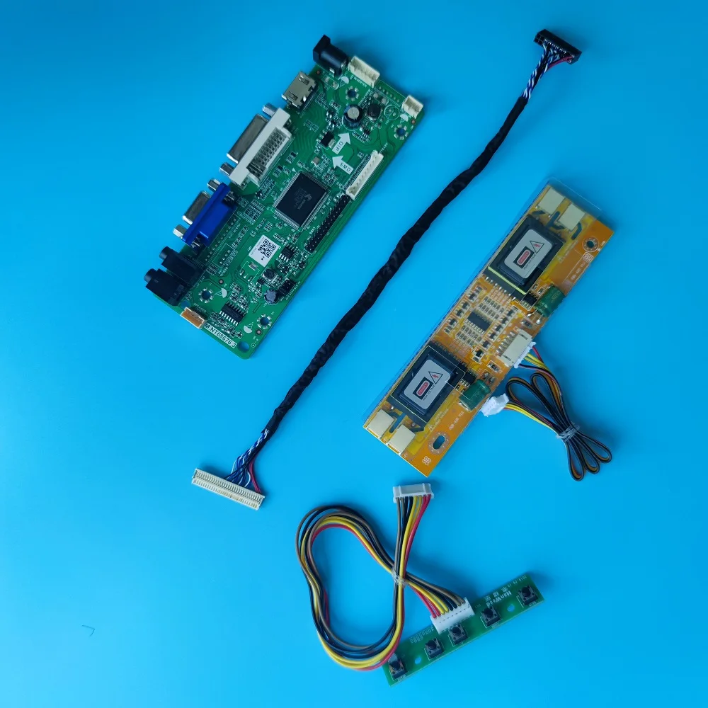 

Kit for HSD190MEN3-C00/A03 HSD190MEN3-A02/A01/A00 19" 1280X1024 LCD LED screen controller driver board DVI VGA HDMI-compatible