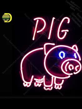 

NEON SIGN For Pig light lampara neon sign sale vintage neon light Glass Neon Lights custom neon sign Enseign Lumineuse Bar Neon