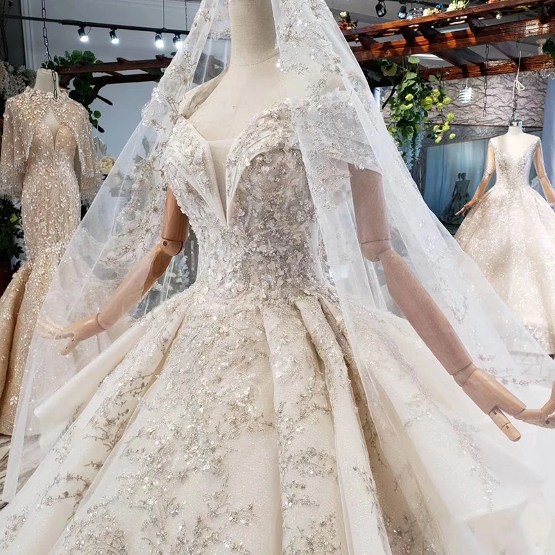 HTL734 с открытыми плечами свадебное платье-бохо с рюшами с шлейфом бальное платье свадебное платье с свадебной вуалью vestido de noiva