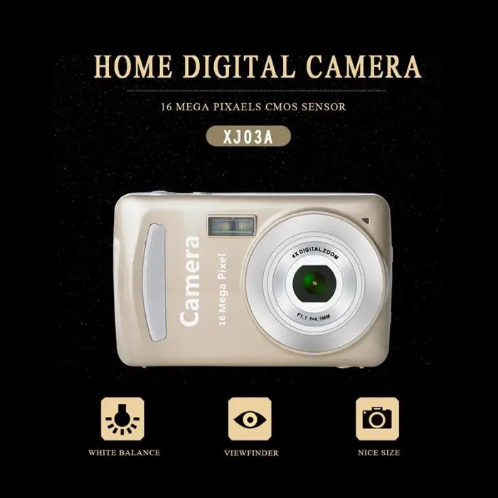 Высокое качество Мини Портативный 2,7 дюймов 720P HD CMOS Цифровая видеокамера ночная съемка фотографии видеокамеры для домашнего путешествия