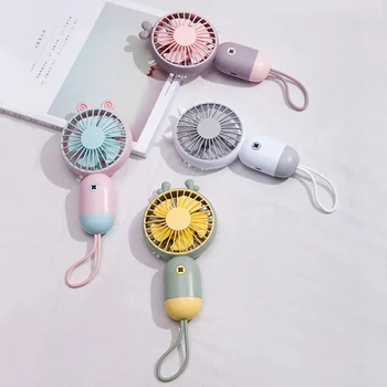 

Handheld Silent Mini Electric Fan Summer Portable Office Dormitory USB Charging Fan Student Fan For Travel