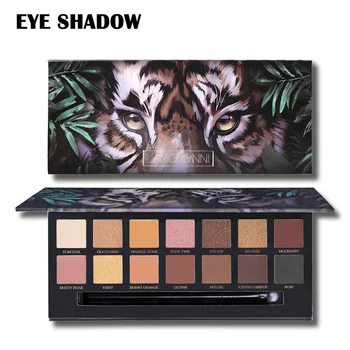 

High Quality 14 Colors Matte Shimmer Eyeshadow Palette Smooth Lasting Makeup Kit Charming