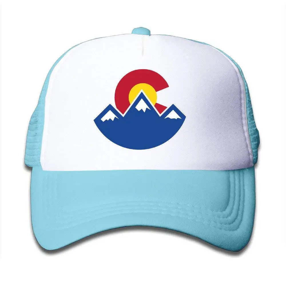Colorado Sunset Youth Mesh Trucker Кепка Солнцезащитная шляпа