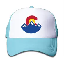 Colorado Sunset Youth Mesh Trucker Кепка Солнцезащитная шляпа