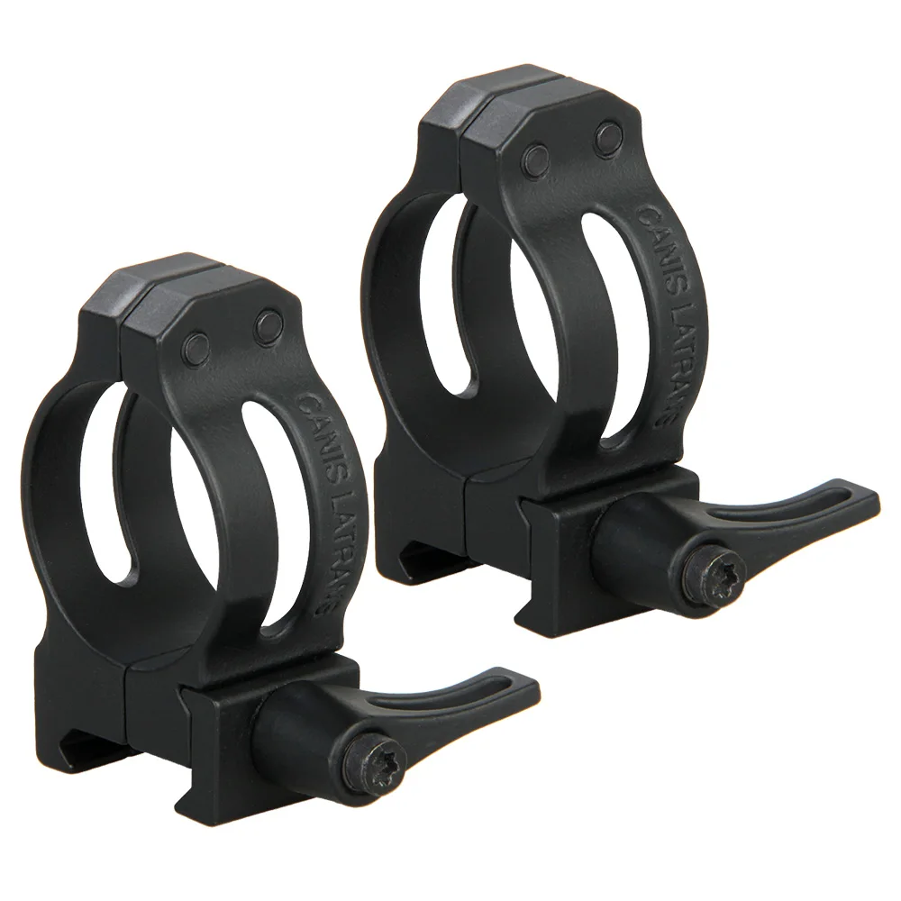 

Canis Latrans Scope Mount for 1.18Inch Tube 21.2mm Rail Picatinny QD Quickly Detached 30MM Rings (Set of 2) HK24-0183