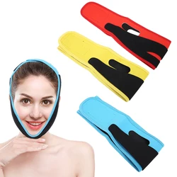 Adjustable Breathable Facelifting Facial Massager Bandages Lift Firm Elastic Face Shaping Face Thin Double Chin Night Sleep Mask