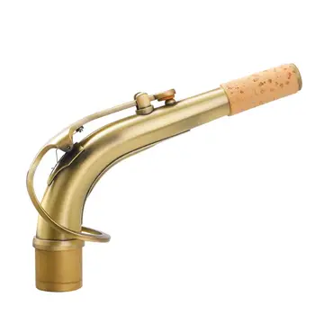 

Sax Bend Neck for Alto Saxophone Antique Brass Heat-insulating 24.5mm