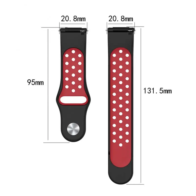 1 шт силиконовый браслет с круглым отверстием без разделения ремешок на запястье замена спортивный ремешок Смарт-часы для Fitbit Versa 2/lite/класс серии