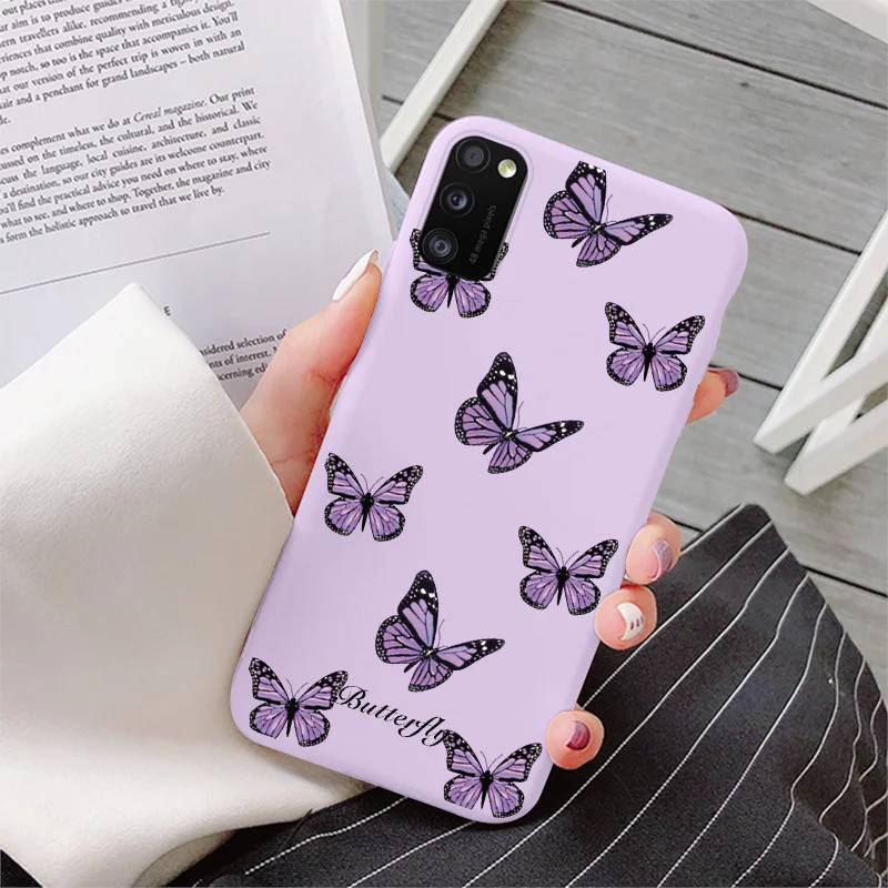 samsung silicone For Samsung Galaxy A41 Case 6.1" Soft TPU Phone Cover For Samsung A 41 GalaxyA41 Avocado Shockproof Fundas Bumper Shell Etui cute phone cases for samsung 