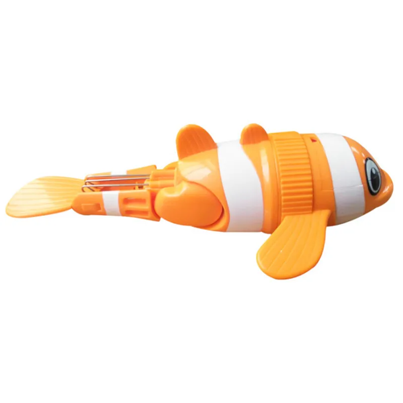 Электрическая рыба игрушки для домашних животных для детей смешные водные игры детские Игрушки для ванны детские подарки - Цвет: Оранжевый