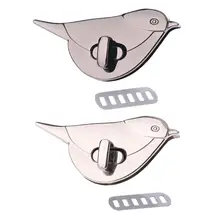 Застежка в форме птицы Поворотный замок поворотные замки металлическая фурнитура для DIY сумка-кошелек JUL29