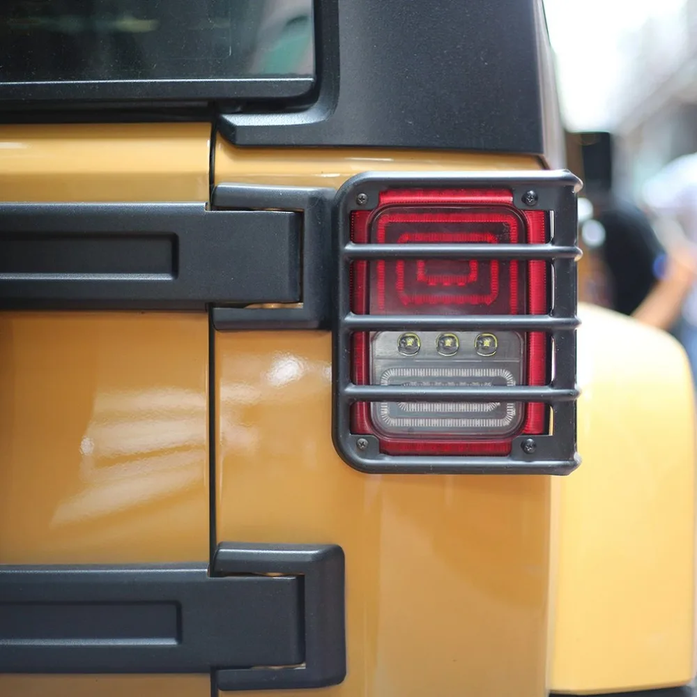Новая высококачественная стальная задняя крышка для Jeep Wrangler легко установить Защитите ваш автомобиль