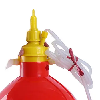 

Automatic Chicken Drinking Fountain Device Round Hanging Cup Waterer Bowl Pet