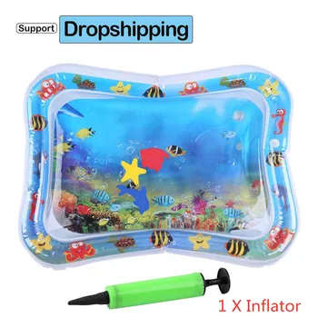 

Creative Playmat Toys Kids Inflatable Fun Activity Games Pad for Children Baby Inflatable Water Play Essential Supplies