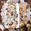 46 pcs/lot Vintage Rooftop Coffee House Bullet Journal Decorative Stationery Stickers Scrapbooking DIY Diary Album Stick Lable ► Photo 3/5