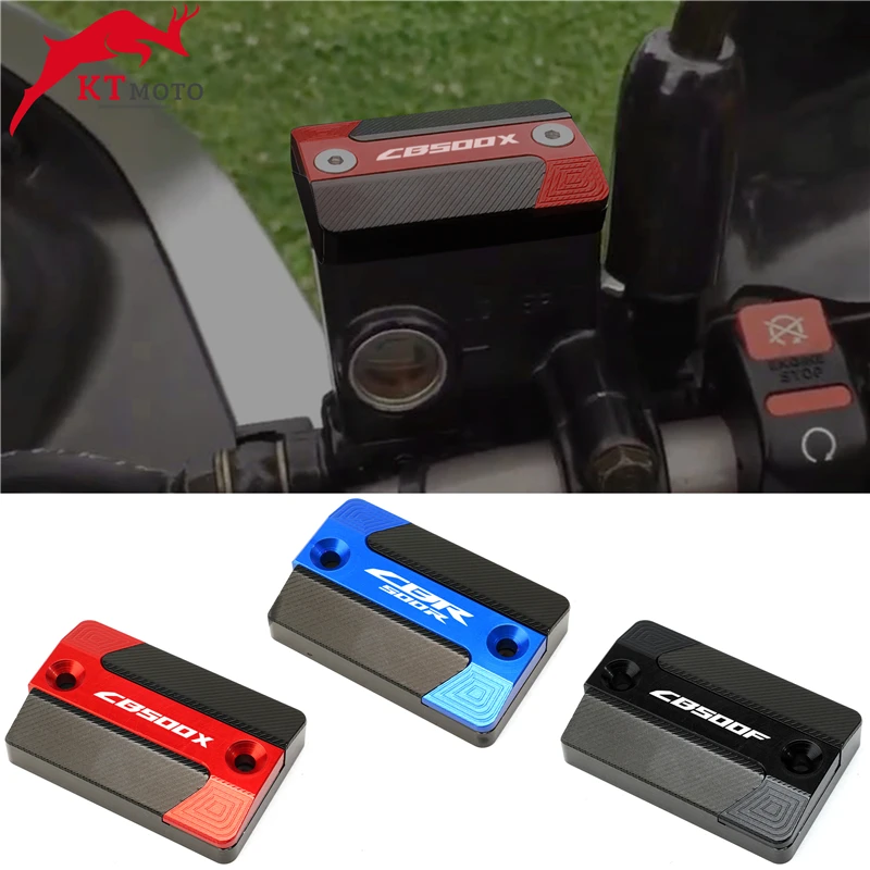 

For HONDA CB500F CB500X CBR500R CB 500 2013-2021 Motorcycle CNC High quality front brake fluid reservoir cap cover