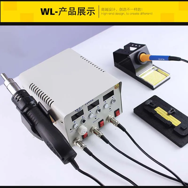  PHONEFIX PPD120SL Heating Desoldering Reballing Chip Soldering Rework Station with Hot Air Gun for 