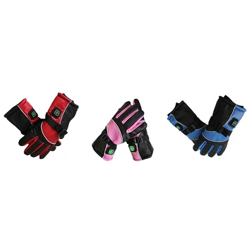

Lithium Battery Charging Heating Gloves with Three-Speed Thermostat Switch Heating Gloves Electric Car Motorcycle Electric Glove