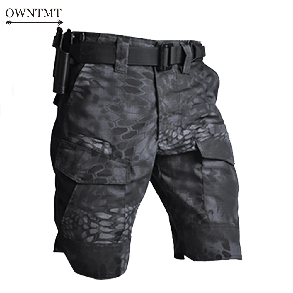 Outdoor Camouflage Shorts Military Tactical Cargo Shorts Men Camouflage