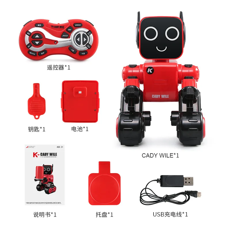 

Jjrc 2.4 Gk3 Robot Remote Control Smart Financing Ville Voice Interactive Recording Touch Story Machine
