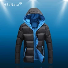 Мужские спортивные теплые парки, зимнее ветрозащитное пальто для альпинизма, Мужская однотонная модная плотная Удобная парка с капюшоном для бега