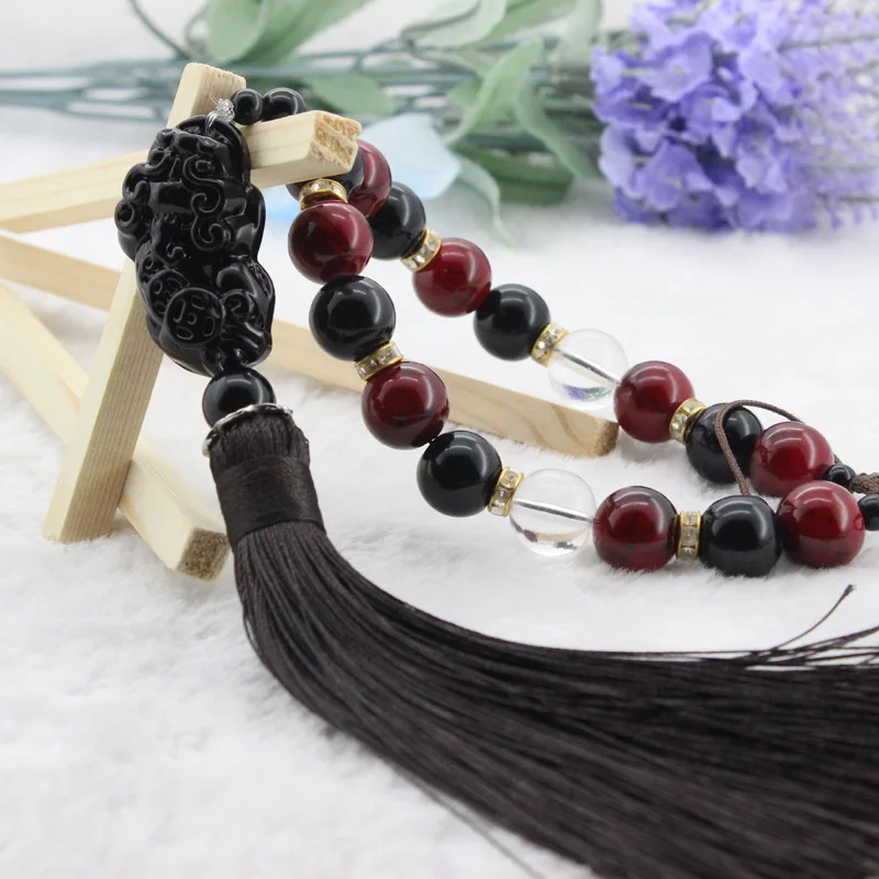 Pixiu gear Beads Taobao Высший сорт автомобильный подвесной орнамент Шестерня буддистские четки Pixiu счастливые бусы