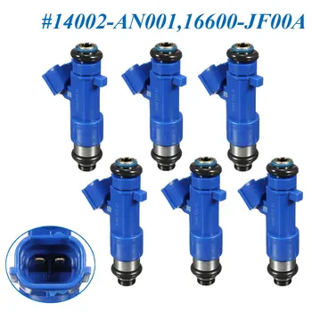 

#14002-AN001 16600-JF00A Fuel Injector for Infiniti G37 for Nissan GTR 550cc 2009 2010 2011 2012 2013 2014 2015 2016 6PCS/SET
