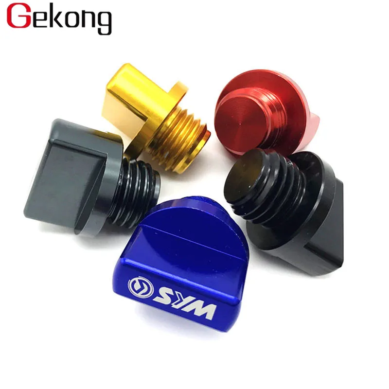 Fit For SYM Maxsym 400i 600i 400 600 Motorcycle Accessories Aluminum Alloy Engine Magnetic Oil Drainer Screw | Автомобили и