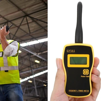 

GY561 LCD Mini Handheld Two Way Radio Frequency Counter 1MHz 2400MHz Meter Digital Tester Detector Power Measure Walkie Talkie