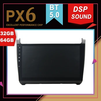 

Rockchip PX6 Processor Android 9.0 Car Multimedia GPS For Volkswagen POLO 2015 DSP Sound Navigation Tape Recorder Radio