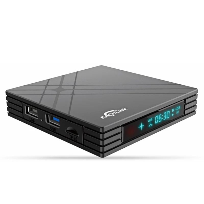 

FULL-H6 Mini Smart Tv Box Allwinner H6 Android 7.1 Android Tv Set Top Box 3Gb 32Gb 2.4G Wifi 100Mbps Bt4.1 6K H.265 Box Tv