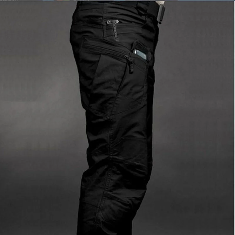  2019 Mens Military Tactical Pants SWAT Trousers Multi-pockets Cargo Pants Training Men Combat Army 