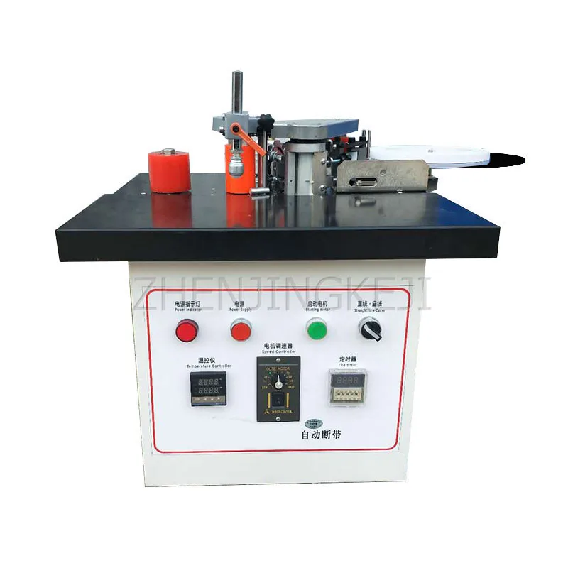 

Portable Edge Banding Machine Equipment Fully Automatic Double-sided Glue Self-breaking Belt Home Improvement Woodworking tools
