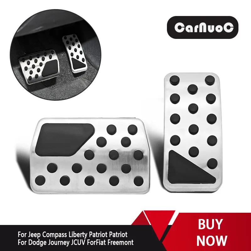 No carro pedal capa apto para jeep compass liberty patriot patriot para dodge journey jcuv fiat freemont auto pedais