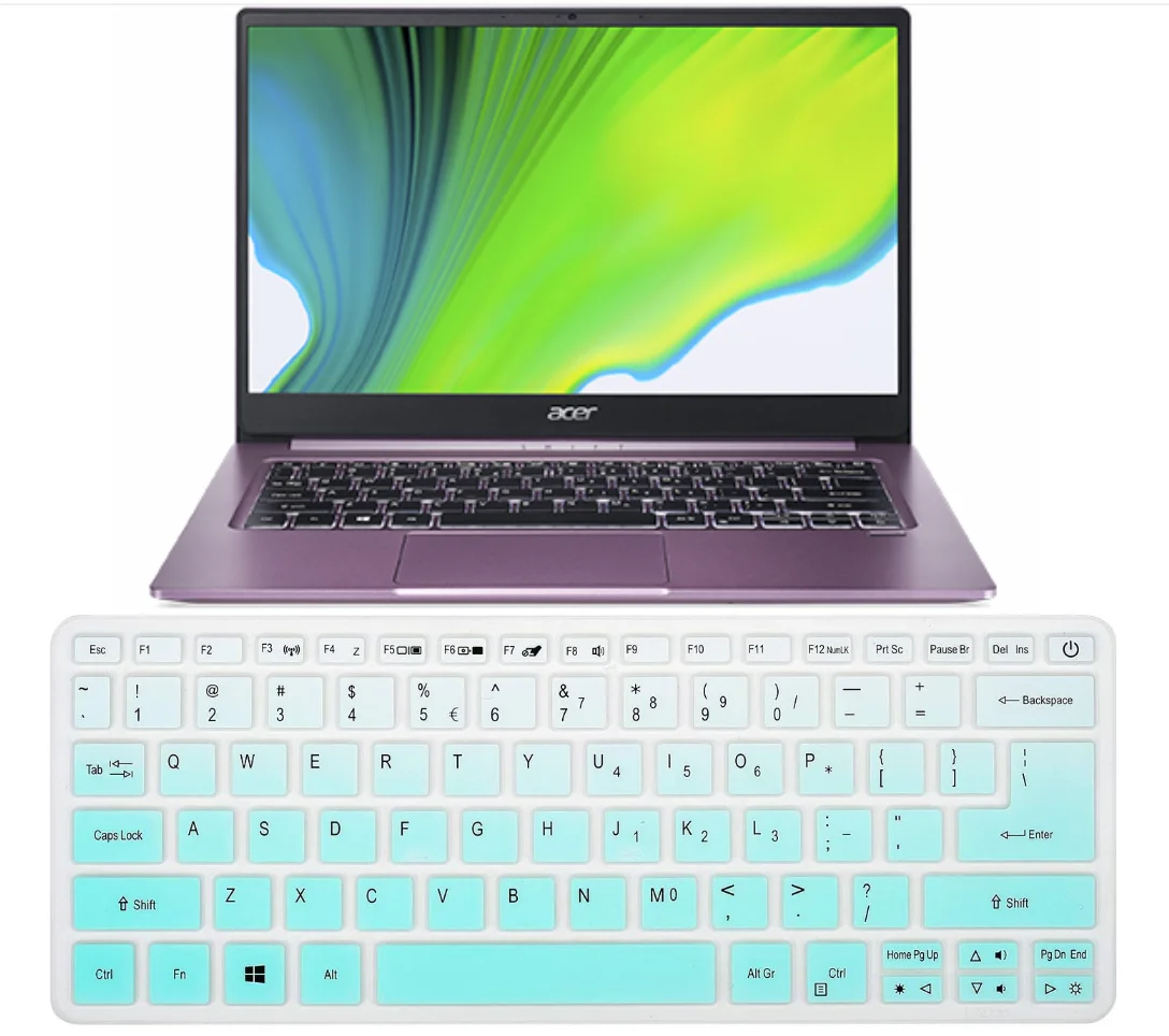 Protezione Della Pelle Della Copertura Della Tastiera Del Computer Portatile In Silicone Per Acer Spin 3 Sp314 51 52 53N 53Gn Acer Swift 3 Sf314-42/52