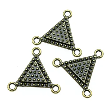 

Malzahar 15 Pieces Triangle Connector Jewelry Findings Components Diy Jewelry Making Supplies