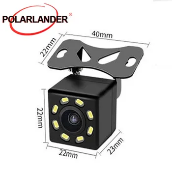 

Night Vision Rear View Camera Wired Adjustable 8LED Lights Reverse Camera 6m Cable 1PCS Car Universal MB8LED-DCSXTR17