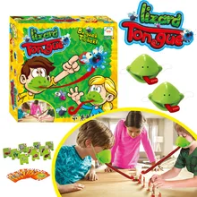 Jeu de calmar en langue de lézard vert, idée de créateur, carte de bureau, jeu avec compagnon, jouets pour enfants, cadeaux de noël, nouvelle collection
