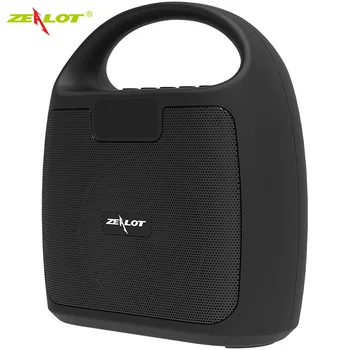 

ZEALOT S42 Portable Column Wireless Bluetooth Speaker Column Sound Bar Subwoofer Music Center System Loudspeaker AUX FM Radio