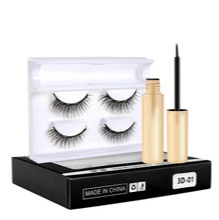 

3D Mink Reusable Self-adhesive False Eyelashes Natural Curly Thick No Glue Fake Eyelashes Make-up Tools Eye Lashes Extension