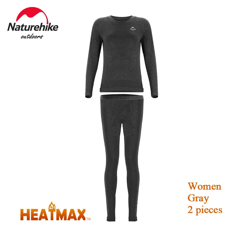 Слоновая кость Naturehike HeatMax термобелье мужское и женское самонагревающееся зимнее фитнес лыжное спортивное термобелье для работы в офисе - Цвет: Слоновая кость