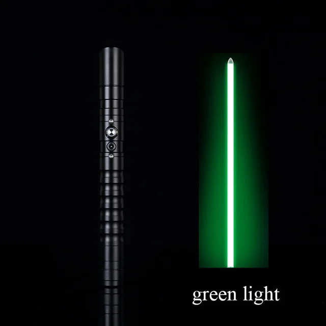 Black HD green Светильник Jedi Sith, металлический меч, лазерный маскарадный светильник, сабельные игрушки, светящийся подарок для детей, светильник для улицы, креативные войны, игрушки, палка, меч - Цвет: Black HD green