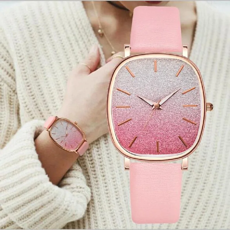 

Montre Femme 2019 Relogio Feminino Woman Wrist Watch Women Watches Ladies Watch Leather relojes para mujer zegarek damski gifts