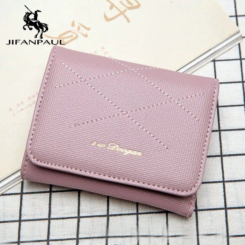 

JIFANPAUL Women's stone pattern short cute big wallet ladies purse shopping hand-carrying small girl one package free shipping