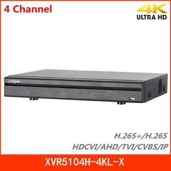 

Dahua 4CH XVR XVR5104H-4KL-X Penta-brid 4K Recorder Mini 1U Digital Video Recorder H.265+ for HDCVI Cameras CCTV Recorder