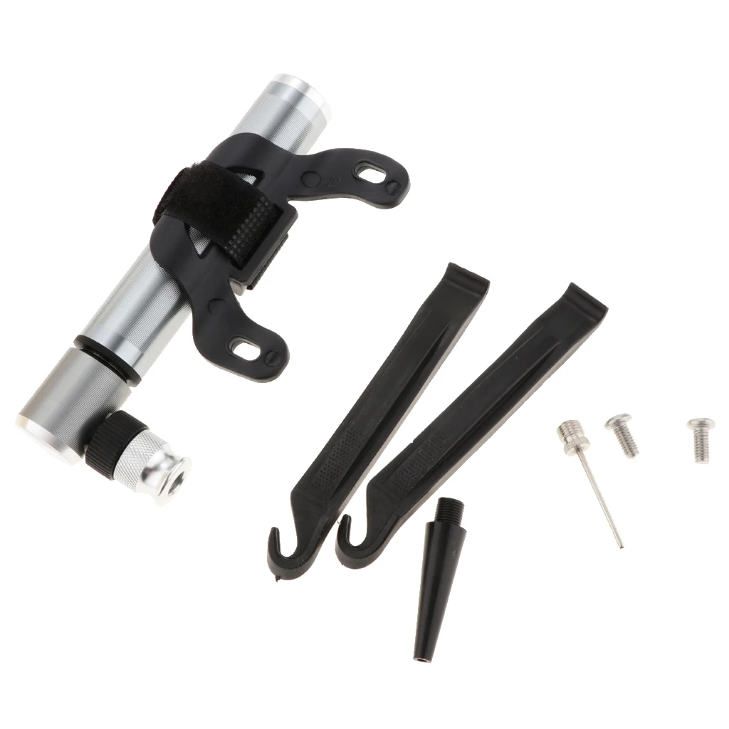 Professional Bike Pump, Portable Pocket Ultralight - Aluminium Alloy Road Mountain Bicycle Tire Inflator Compact Hand Pump